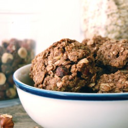 Oatmeal Hazelnut Cookies