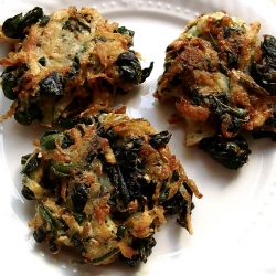 Spinach Ricotta Potato Pancakes