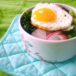 Sushi Salad with Kale Chips