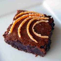 Zesty Orange Brownies