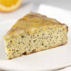 Gluten Free Orange Poppyseed Cake