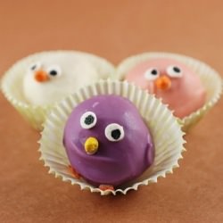 Easter Chick Cake Balls