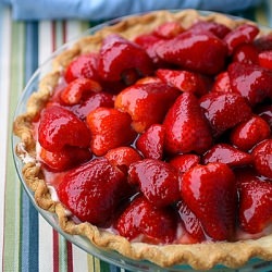 Strawberry Cream Pie