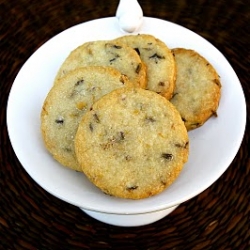 Lemon, Lavender, Cashew Shortbread