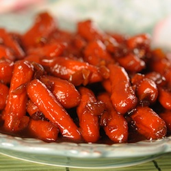 Balsamic Ginger Glazed Carrots