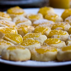 Limoncello Thumbprint Cookies