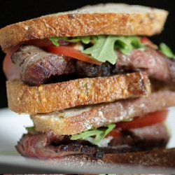 Gorgonzolla Flank Steak “Sammies”