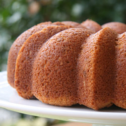 Mocha Walnut Marbled Bundt Cake