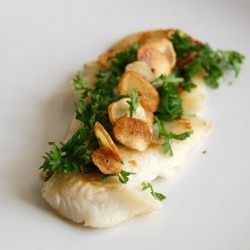 Hake with Garlic and Parsley