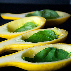 Stuffed Summer Squash