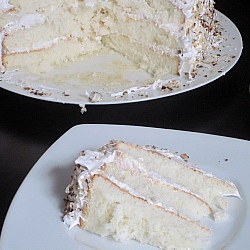 Fresh Coconut Cake