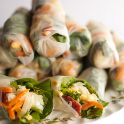 Home-made Vietnamese Spring Rolls