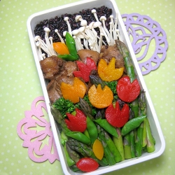 Spring Tulips Bento Box