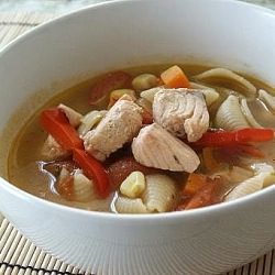 Salmon Noodle Soup