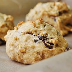 Cherry Banana Scones