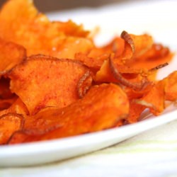 Spicy Sweet Potato Chips