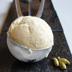 Banana and Cardamom Ice Cream