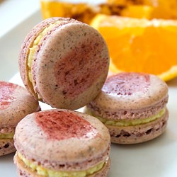 Sumac Macarons – Orange Buttercream