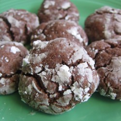 Chocolate Gooey Butter Cookies