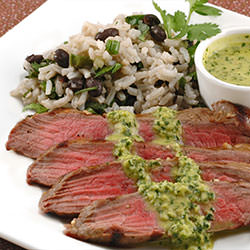 Flank Steak w/ Chimichurri