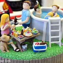 Aussie Backyard Cake