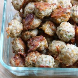 Italian Chicken Meatballs