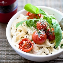 Homemade Tagliatella & Greens