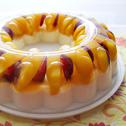 Mango Yogurt, Peach and Grape Jelly