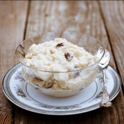 Barely Coconut Rice Pudding