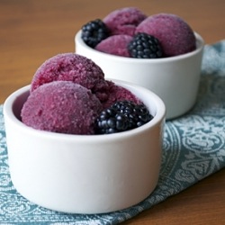 Blackberry Cabernet Sorbet