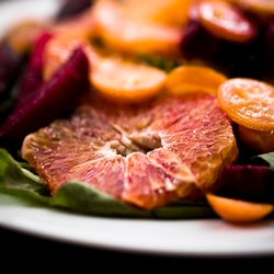 Citrus & Beet Salad with Greens