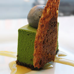 Matcha Tofu Cheesecake