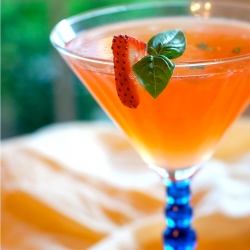 Strawberry Basil Cocktail