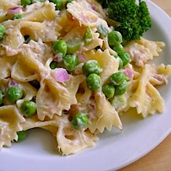 Tuna Pasta Salad with Peas