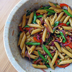 Spicy Asian Pasta Salad