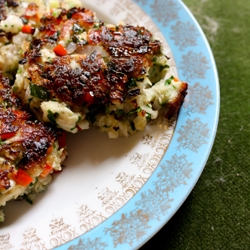 Fennel and Pepper Trout Cakes