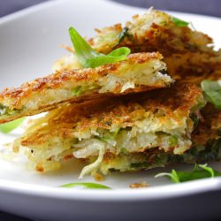 Scallion Potato Cakes