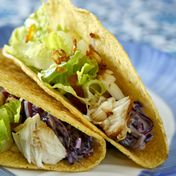 Fish Taco with Coleslaw