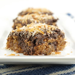 Toasted Coconut Blondies