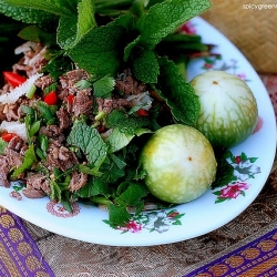 Good Fortune Lao Beef Salad