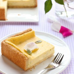 Roses and Mint Cake