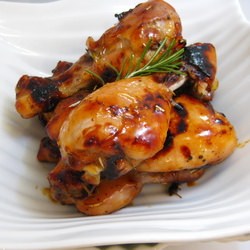 Orange and Rosemary Glazed Chicken