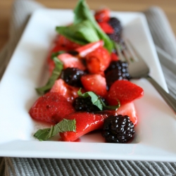 Strawberries with Balsamic Vinegar