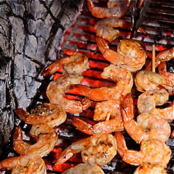 Spicy Grilled Shrimp Skewers