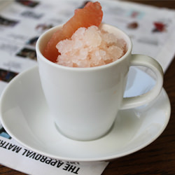 Pink Grapefruit Granita