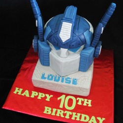 Optimus Prime Cake