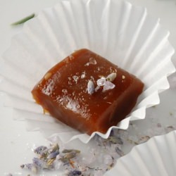 Lavender Fleur de Sel Caramel