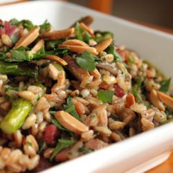 Nutty and Earthy Farro Dish