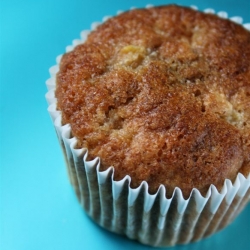 Rhubarb Breakfast Muffins