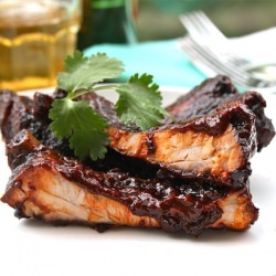 Pork Ribs In Ancho Chiles Adobo